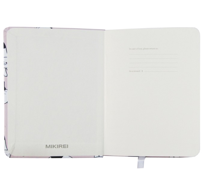 Ежедневник A6, 96 л., на резинке, «Забавные животные» BG A6-833-1-4