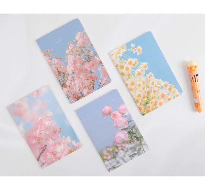 Ежедневник 32 л., 205х135 мм, «Цветы» BL10291A5-1-4