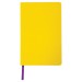 Ежедневник А5, 136 л., недатированный, кожзам, гибкий, «Flex», желтый 111680