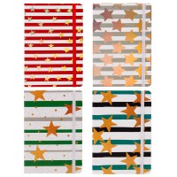 Ежедневник A6, 96 л., на резинке, «Звёзды и полоски» BG A6-832-1-4