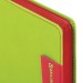 Ежедневник А5, 136 л., недатированный, кожзам, красный срез, светло-зеленый, «AIM» 113417
