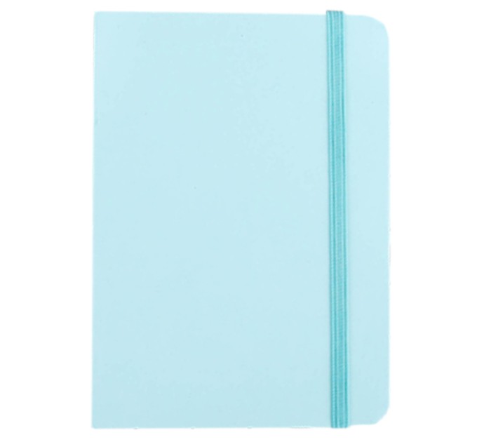 Ежедневник A6, 96 л., на резинке, «Цветной» BG A6-653-1-6