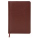 Ежедневник A6, 136 л., недатированный, балакрон, коричневый, «Profile» 111690