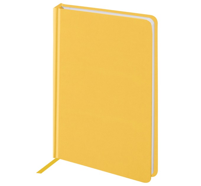 Ежедневник А5, 160 л., недатированный, балакрон, желтый, «Select» 111662
