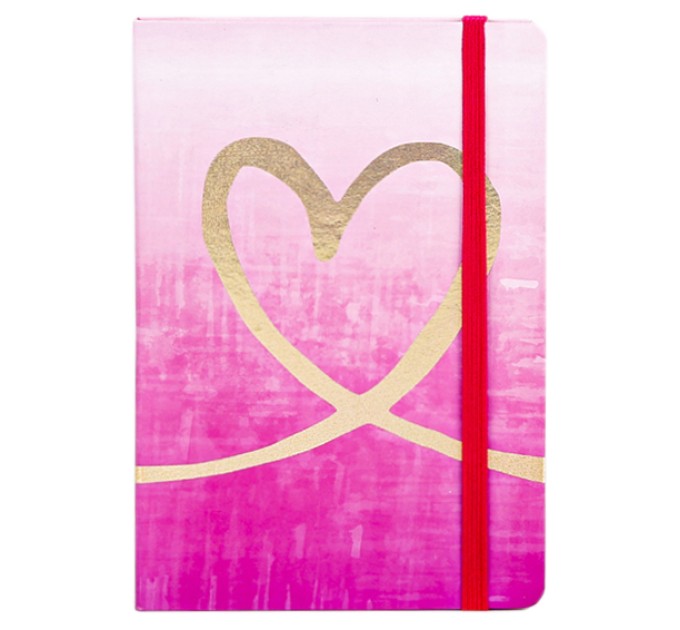 Ежедневник A6, 96 л., на резинке, «LOVE» BG A6-840-1-4