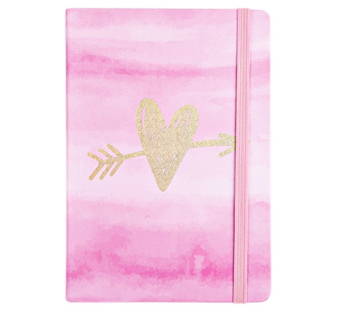 Ежедневник A6, 96 л., на резинке, «LOVE» BG A6-840-1-4