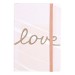 Ежедневник A6, 96 л., на резинке, «LOVE» BG A6-840-1-4