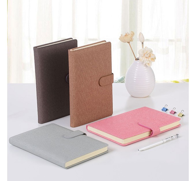 Ежедневник A5, 122 л., розовый С5704