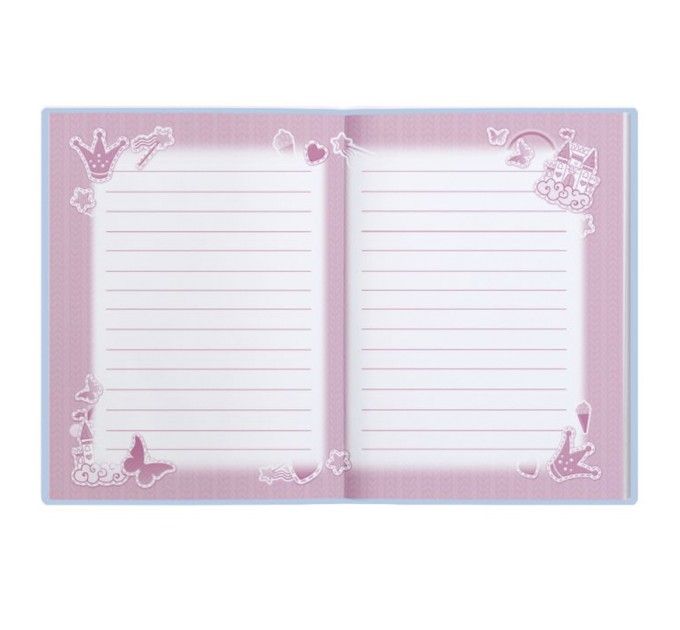 Ежедневник девочки 110х152, 64 л., «Зайка и ромашка» 49755