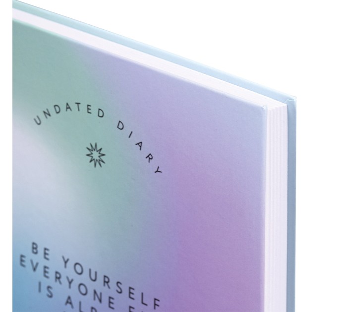 Ежедневник А5, 128 л., недатированный, 7БЦ, глянцевая ламинация, «Gradient» 113534