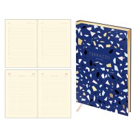 Ежедневник A5, 136 л., недатированный, кожзам, золотой срез, тонированный блок, «VISION. ITALIA TERR ENA5-30172