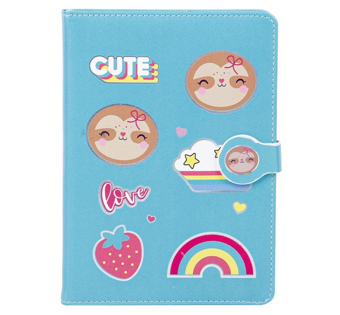 Ежедневник B6, 128 л., с магнитной застежкой, «CUTE&LOVE» BG-DK-В6-5332-1-4