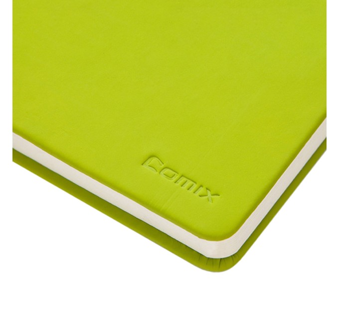 Ежедневник 122 л., 138х206 мм, зеленый, на резинке С5902