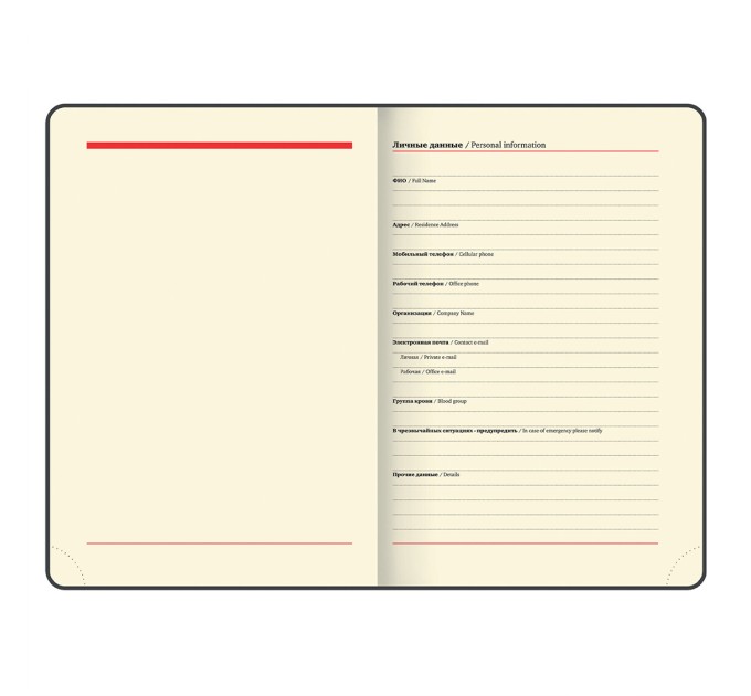 Ежедневник А5, 160 л., недатированный, кожзам, золотой срез, темно-коричн., «IGUANA» 125090