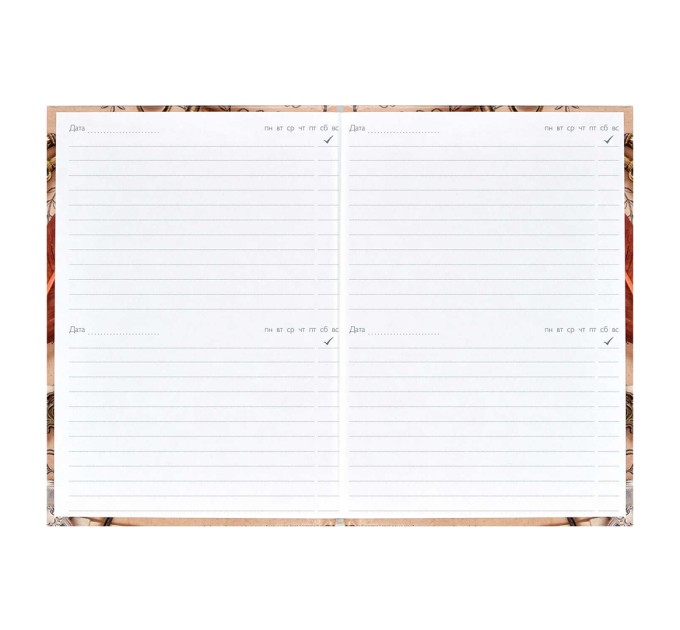 Ежегодник учителя А6, 256 л., «Цветы» 62337