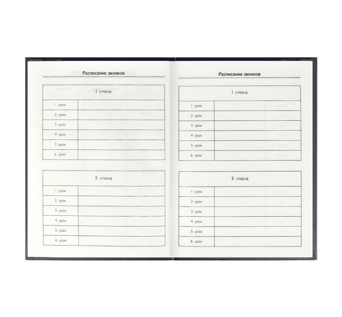 Ежегодник учителя A6+, 256 л., «Часы» 58641