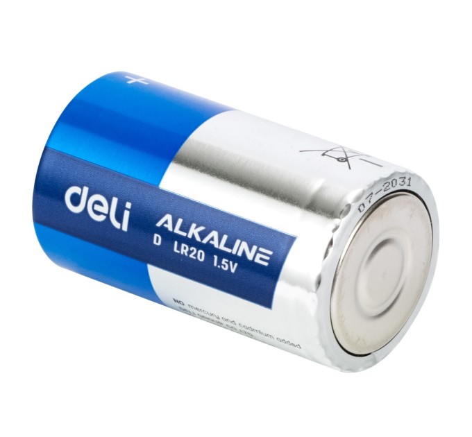 Батарейка LR20 Alkaline, Deli 82910