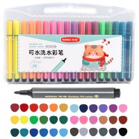 Фломастеры 36 цветов в пластиковом пенале, NORA! NY-721-36