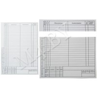 Спецификация №1 машиностроительная A4, 1 лист