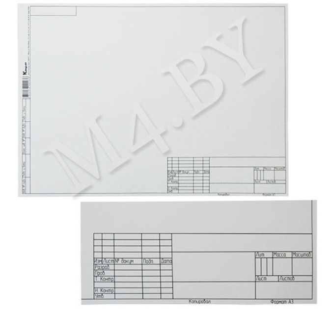 Форматка чертежная A3, 1 лист