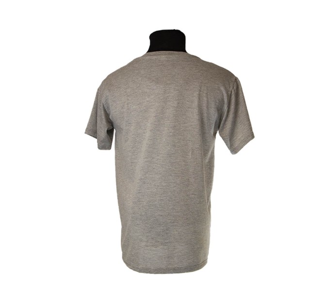 Мужская майка серая с принтом