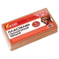 Пластилин скульптурный 1 кг, терракотовый, твердый 227476