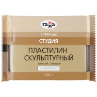 Пластилин скульптурный 0.5 кг, Телесный Т 280е050001