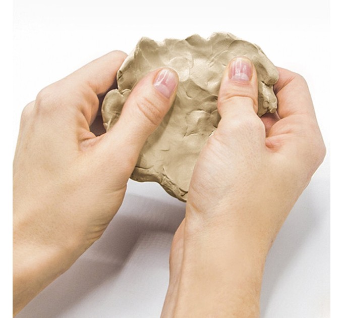 Пластилин скульптурный 0.5 кг, телесный, мягкий 106515