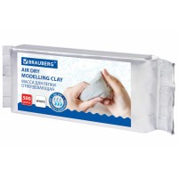 Масса для моделирования, самоотвердевающая, белая, 500 г 224443 Масса для моделирования, самоотвердевающая, белая, 500 г 224443