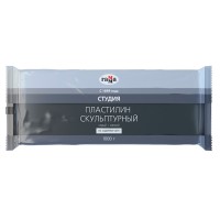 Пластилин скульптурный 1 кг, серый М 2.80. Е100.004.2