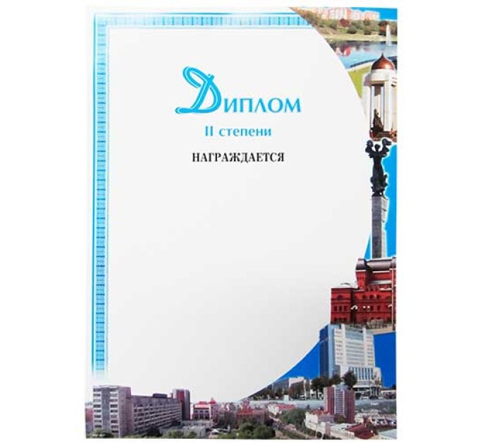 Диплом 2-ой степени учебный