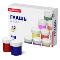 Гуашь 12 цветов/17 мл, ErichKrause® Basic 50544