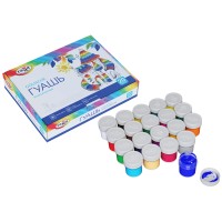 Гуашь 20 цветов, «Классическая» 22103020 Гуашь 20 цветов, «Классическая» 22103020