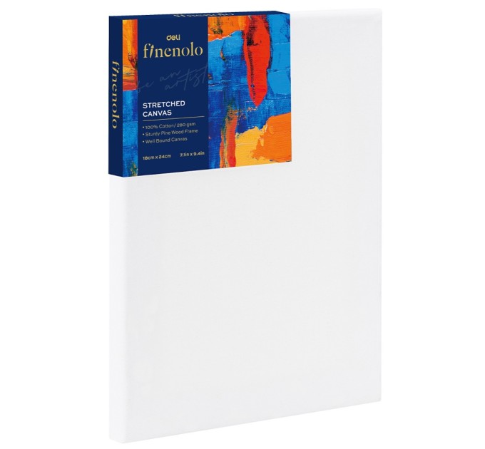 Холст на подрамнике 18х24, 100% хлопок, 280 г/м², грунтованный C279-2