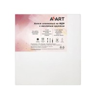 Холст на МДФ, 30х30, хлопок, масляный грунт, «AZART» AZ013030