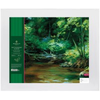 Холст на картоне 50х60, хлопок 100%, мелкое зерно, «Greenwich Line» 19526_CC