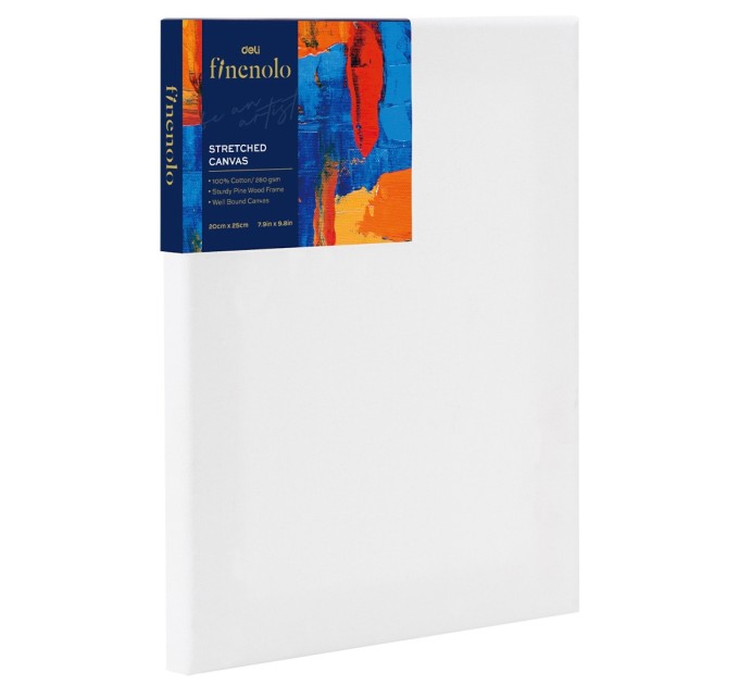 Холст на подрамнике 20х25, 100% хлопок, 280 г/м², грунтованный C279-4