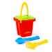 Ведро-цветок среднее, ситечко-цветок, совок №2, грабельки №2 2150