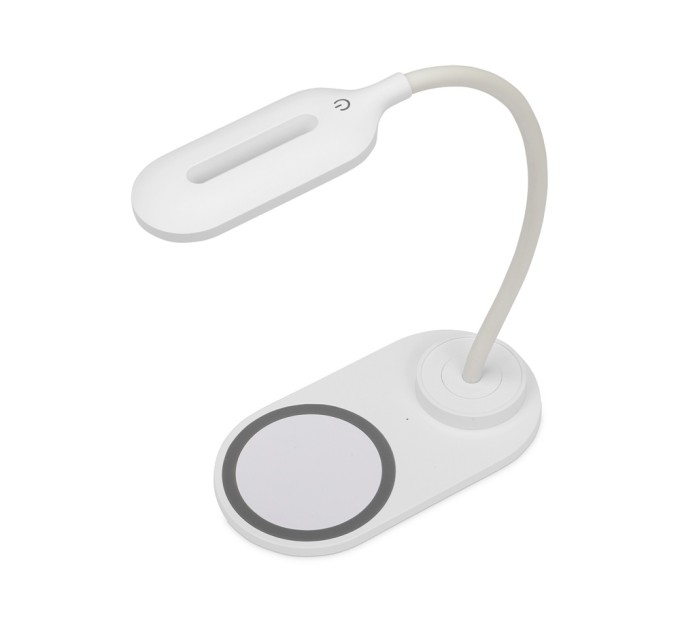 Настольный светильник с беспроводной зарядкой «Flamp»