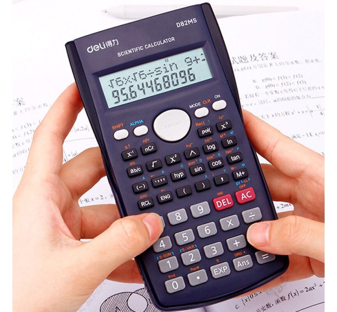 Калькулятор инженерный Deli D82МS