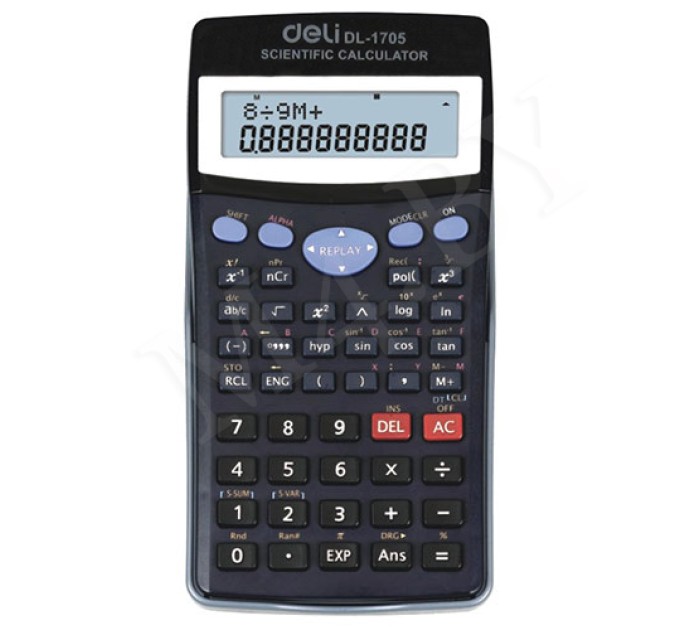 Калькулятор инженерный, Deli 1705