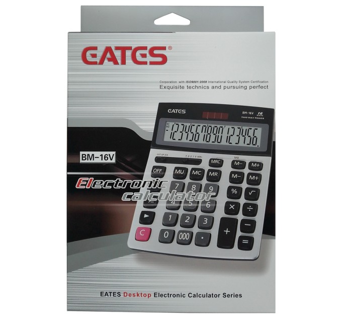 Калькулятор 16-разрядный, настольный BM-16V