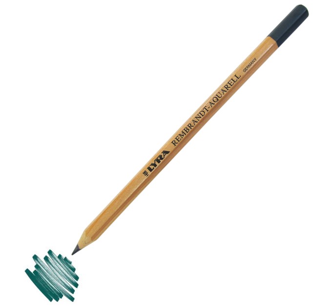 Художественный акварельный карандаш LYRA Rembrandt Aquarell, Ночной зеленый L2010055