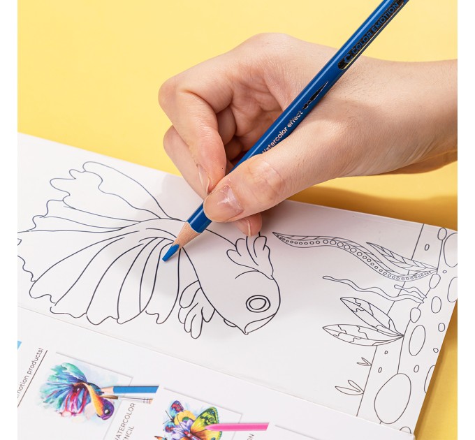 Акварельные карандаши Deli «Color Emotion»,12 цветов 00700С