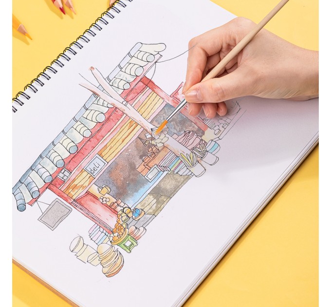 Акварельные карандаши Deli «Color Emotion»,12 цветов 00700С