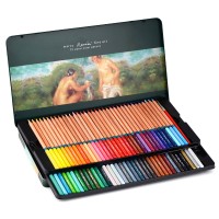 Художественные акварельные карандаши Marco «RENOIR FINE ART WATER», 72 цвета, в металлич E3120-72TN