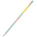 Карандаш HB, с ластиком, пластиковый, MACARON U54800