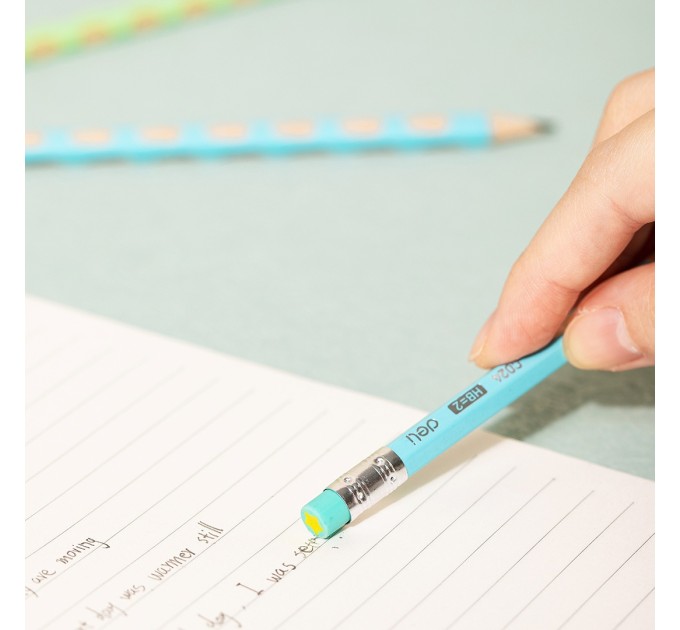 Карандаш с ластиком НВ, JINGOO C024-HB