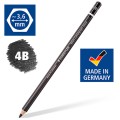 Карандаш 4B, «Mars Lumograph black» STAEDTLER, черный 100B-4B
