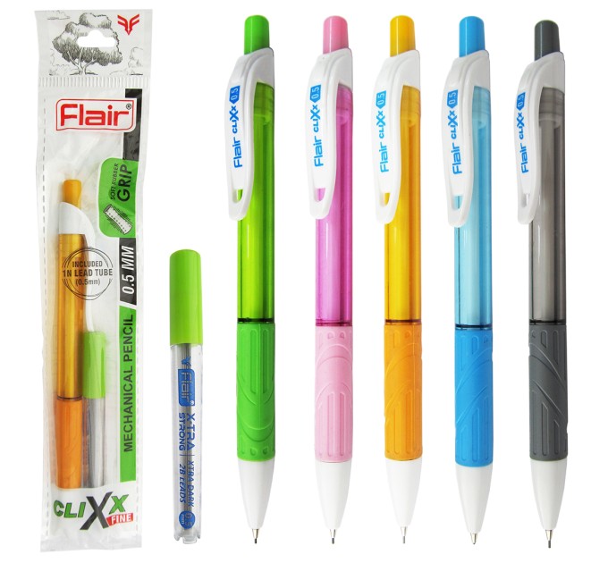 Автокарандаш 0.5 мм, CLIXX+грифели 1170